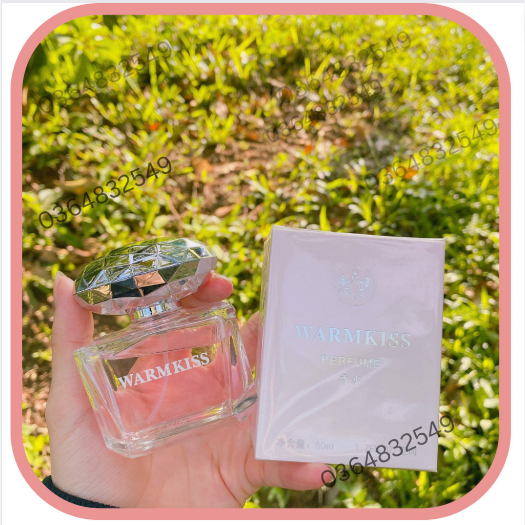 Nước Hoa, Nước Hoa Nữ, Tinh Dầu Thơm Warm Kis 50ml Mùi Hương Quyến Rũ Nổi Bật