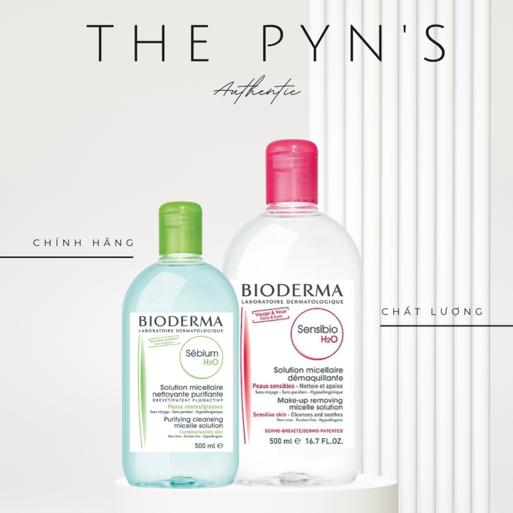 Nước Tẩy Trang Bioderma Crealine H2O Tẩy Trang Quốc Dân Dành Cho Mọi Loại Da - The Pyn's Authentic