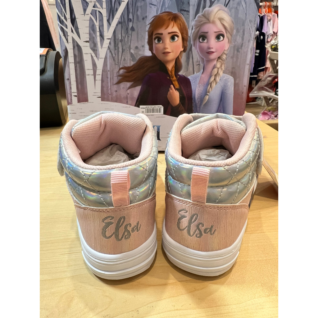 Giày sneaker Elsa bé gái siêu nhẹ xuất dư size 30-32 fullbox mới toanh.