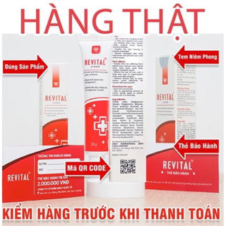2 tuýp kem mờ sẹo revital 30g/1tuyp