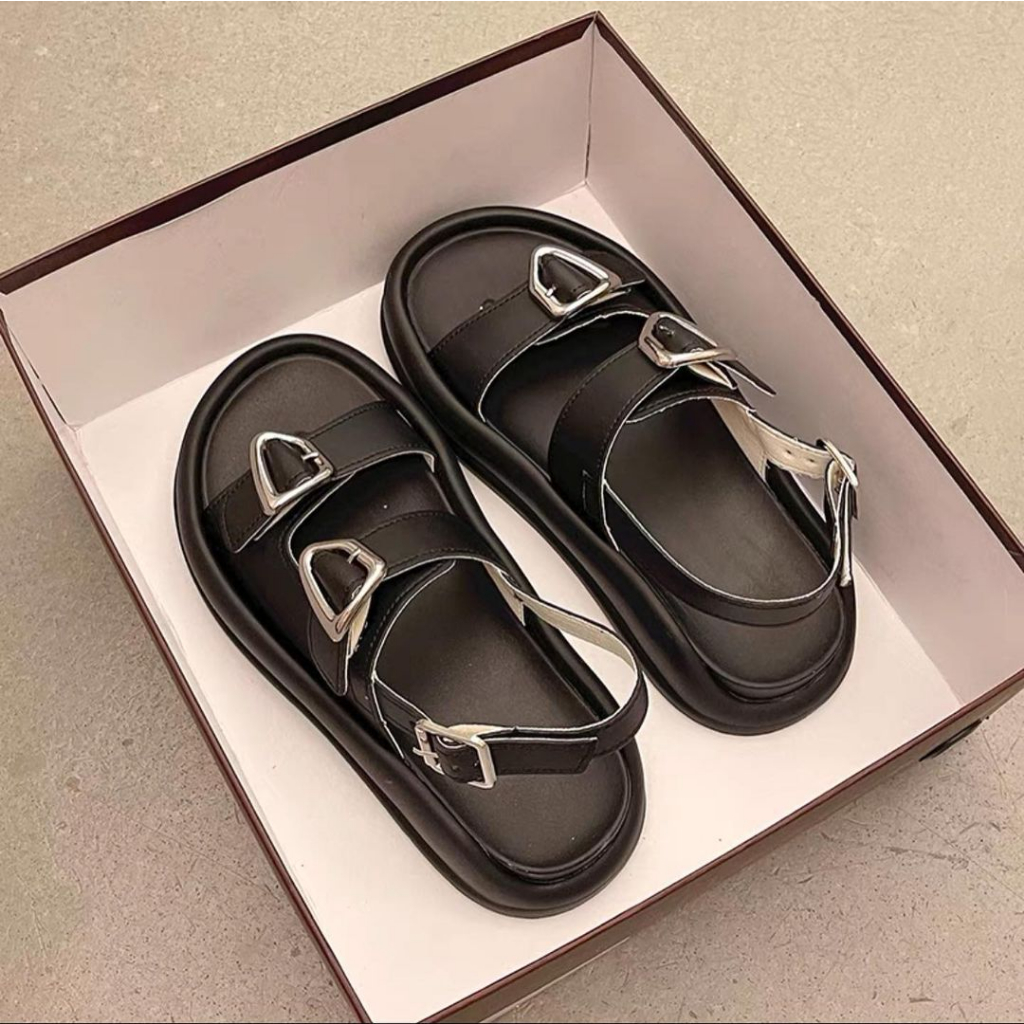 Sandal quai ngang 2 khóa