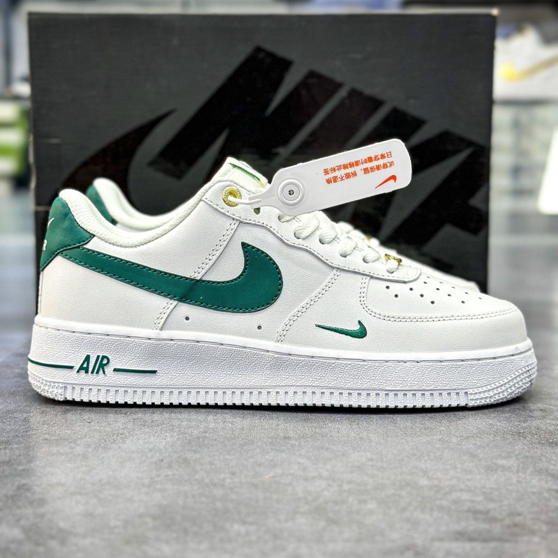Giày thể thao sneakers nam nữ AF.1 low bye you custom smoke keep fresh green trắng xanh lá thời trang cao cấp