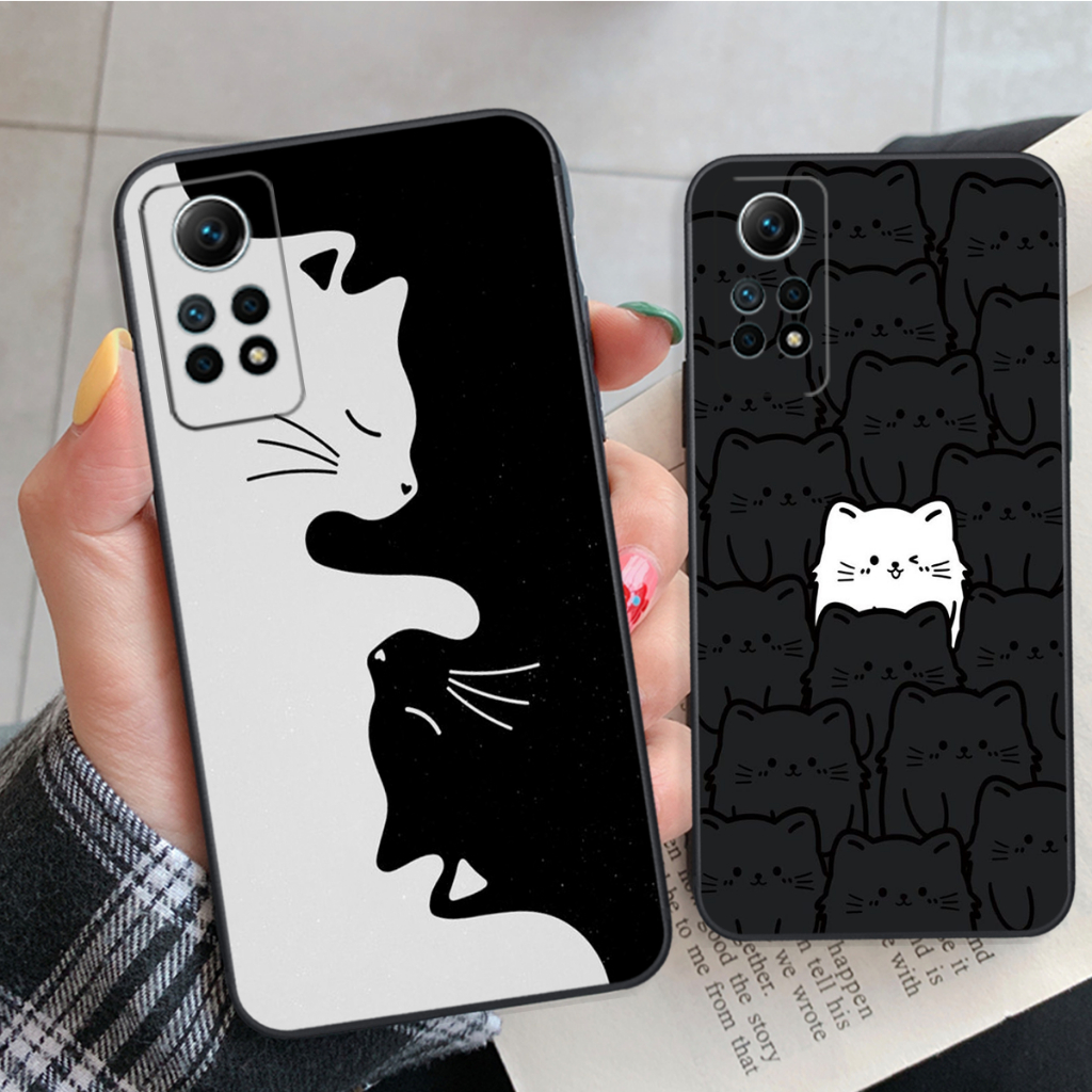 Ốp lưng Xiaomi Redmi Note 12S / Redmi Note 12 Pro 4G dẻo mềm phi hành gia,mèo bảo vệ camera giá rẻ
