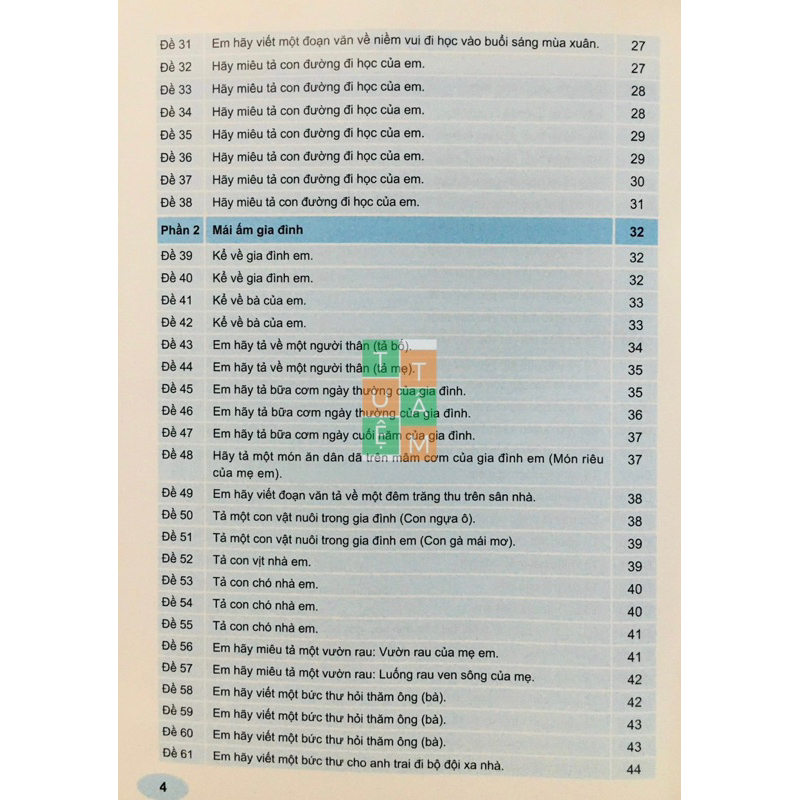 Sách - 199 bài và đoạn văn hay lớp 3