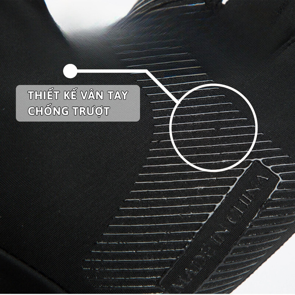 Găng tay chống nắng vải lụa băng nam nữ , bao tay chống trượt hở ngón đi xe máy cao cấp