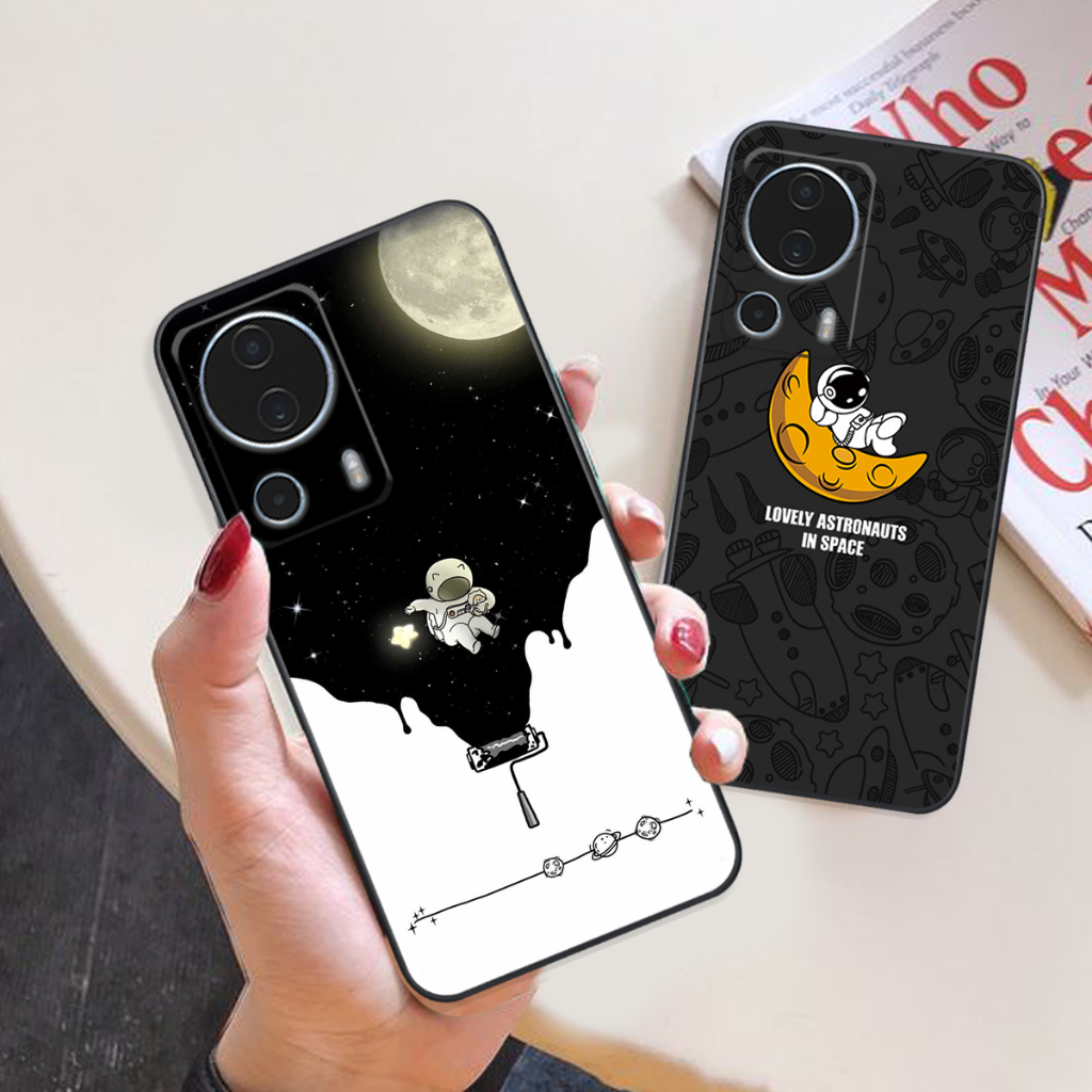 Ốp lưng Xiaomi 13 5G / Xiaomi 13 LITE 5G/ Xiaomi 13 PRO 5G dẻo mềm phi hành gia,mèo bảo vệ camera giá rẻ