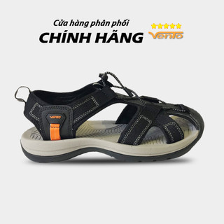 Giày Sandal Vento Nam Bít Mũi - NV7606B Đen
