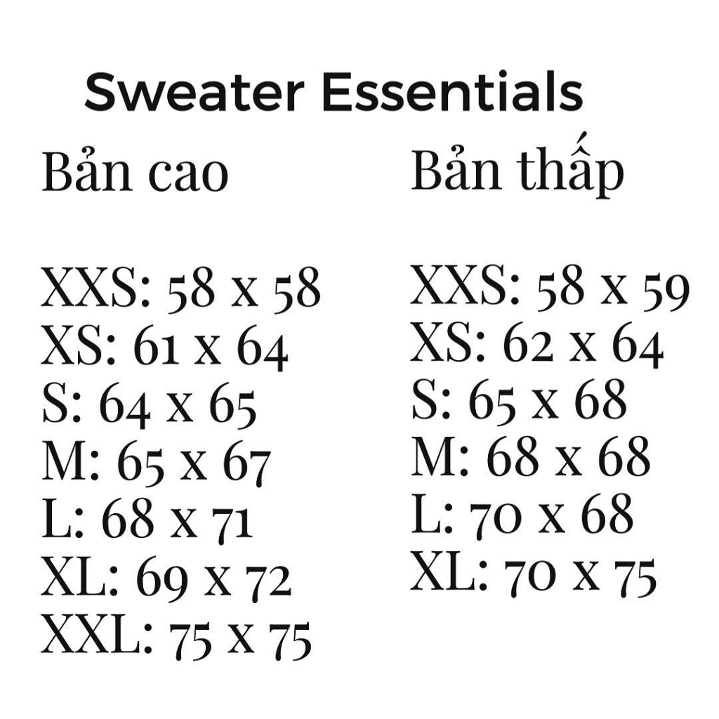 Áo Sweater Essentials 2022 - Chữ in nhung