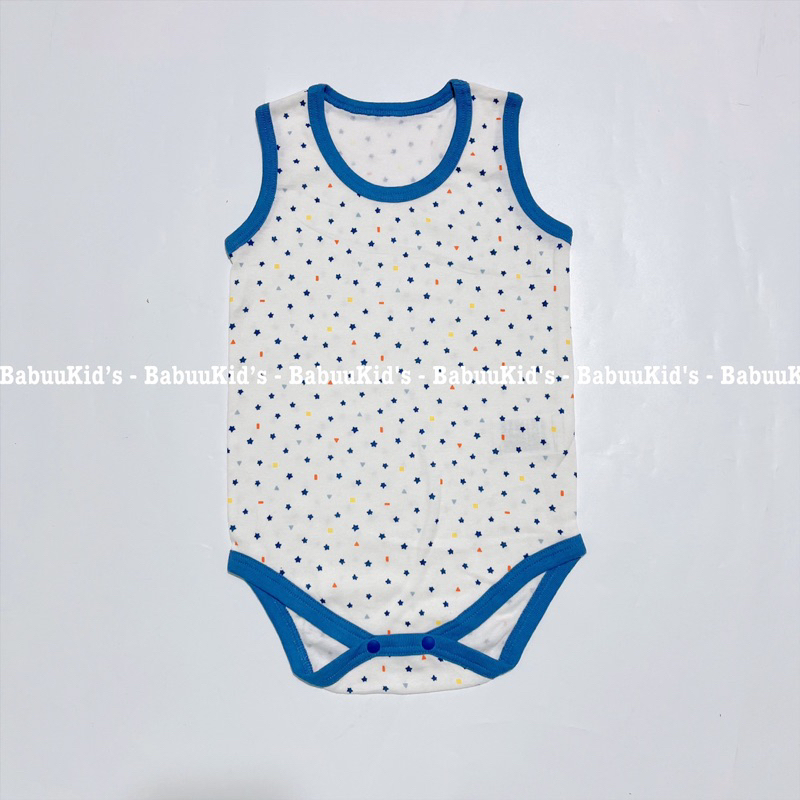 Bộ liền thân cotton, thông hơi xuất nhật  Body Ba lỗ cho bé trai và gái