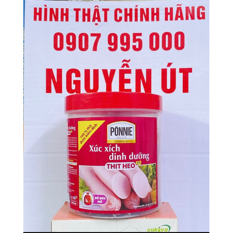 xúc xích ponnie hủ 50 cây x 19g