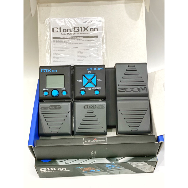 ZOOM G1Xon - chỉnh âm đàn guitar điện - pedal đàn guitar điện