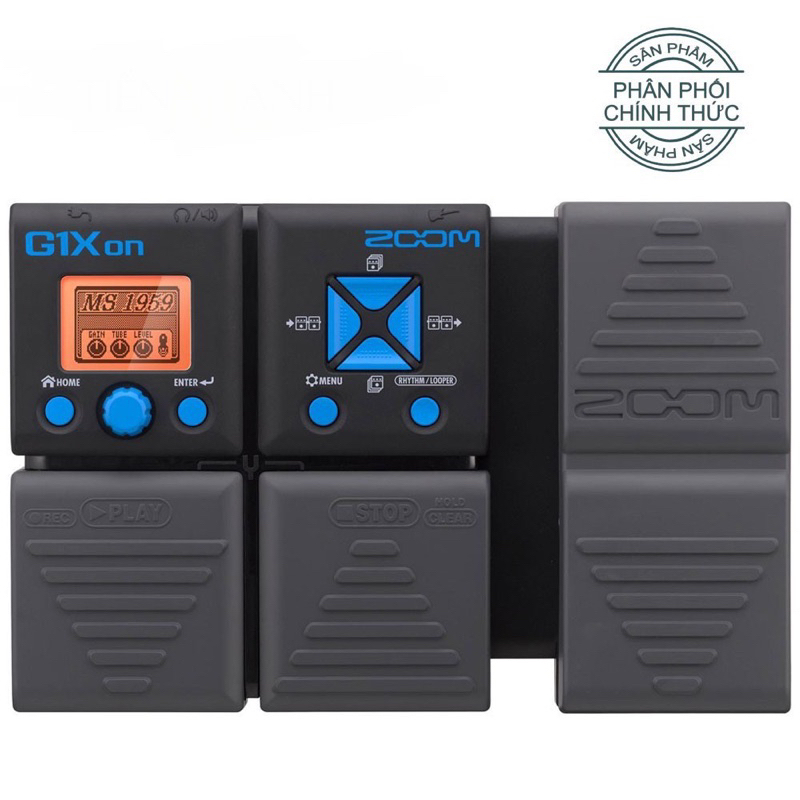 ZOOM G1Xon - chỉnh âm đàn guitar điện - pedal đàn guitar điện