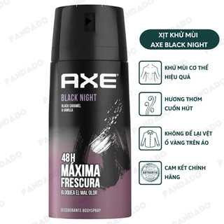 Xịt khử mùi AXE Black Night 150ml