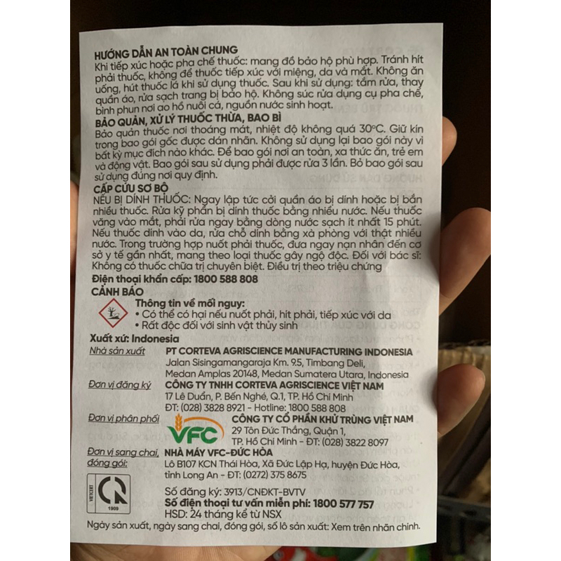 APROACH 250SC| Chai 250ml| Phòng trừ lem lép hạt