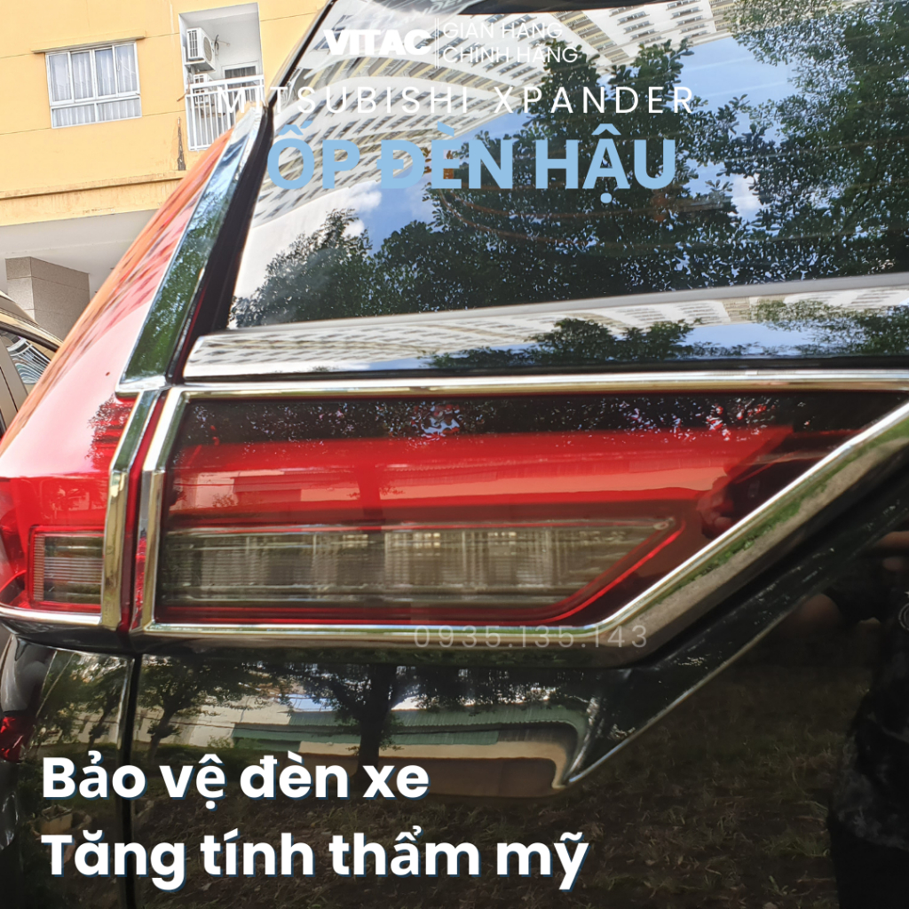 Ốp viền đèn trước sau Xpander 2022 2023
