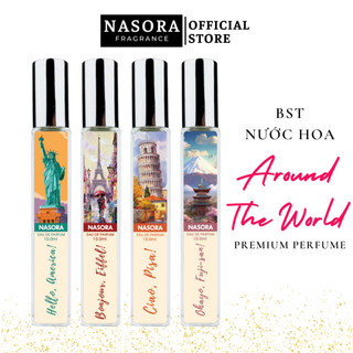  Nước Hoa Nam Nữ Nasora Hương Thơm Cuốn Hút, Sang Trọng, Phong Cách Mới Lạ, Chai Xịt 10ml