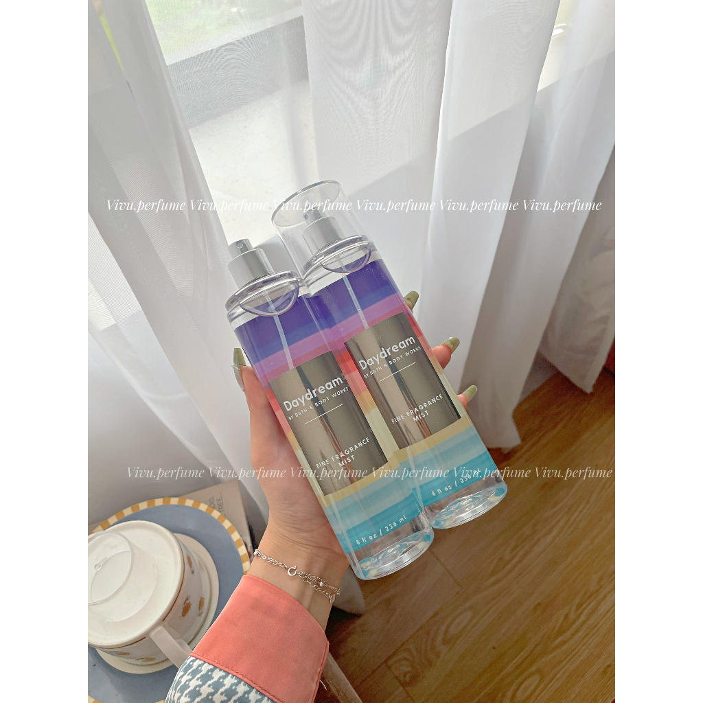 (Hương hoa cỏ-trái cây) Body mist BBW Vivu.perfume hương Daydream hợp sài đi học