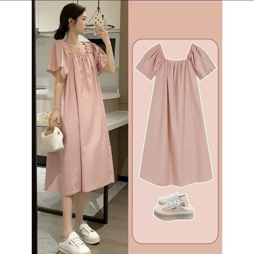 Có Sẵn Váy Tay Cánh Dơi Điệu Đà Dáng Dài Thô A2945