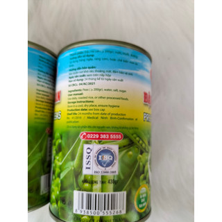 Lon đậu Hà Lan Asean 400gr