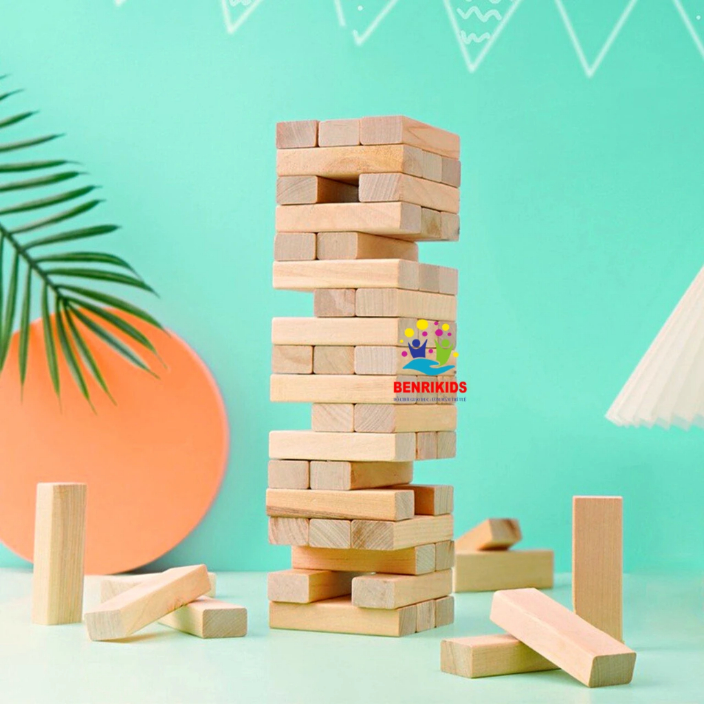 Trò Chơi Rút Gỗ 48 Thanh, Bộ Đồ Chơi Rút Gỗ Tăng Khả Năng Sáng Tạo Và Tư Duy Cho Bé