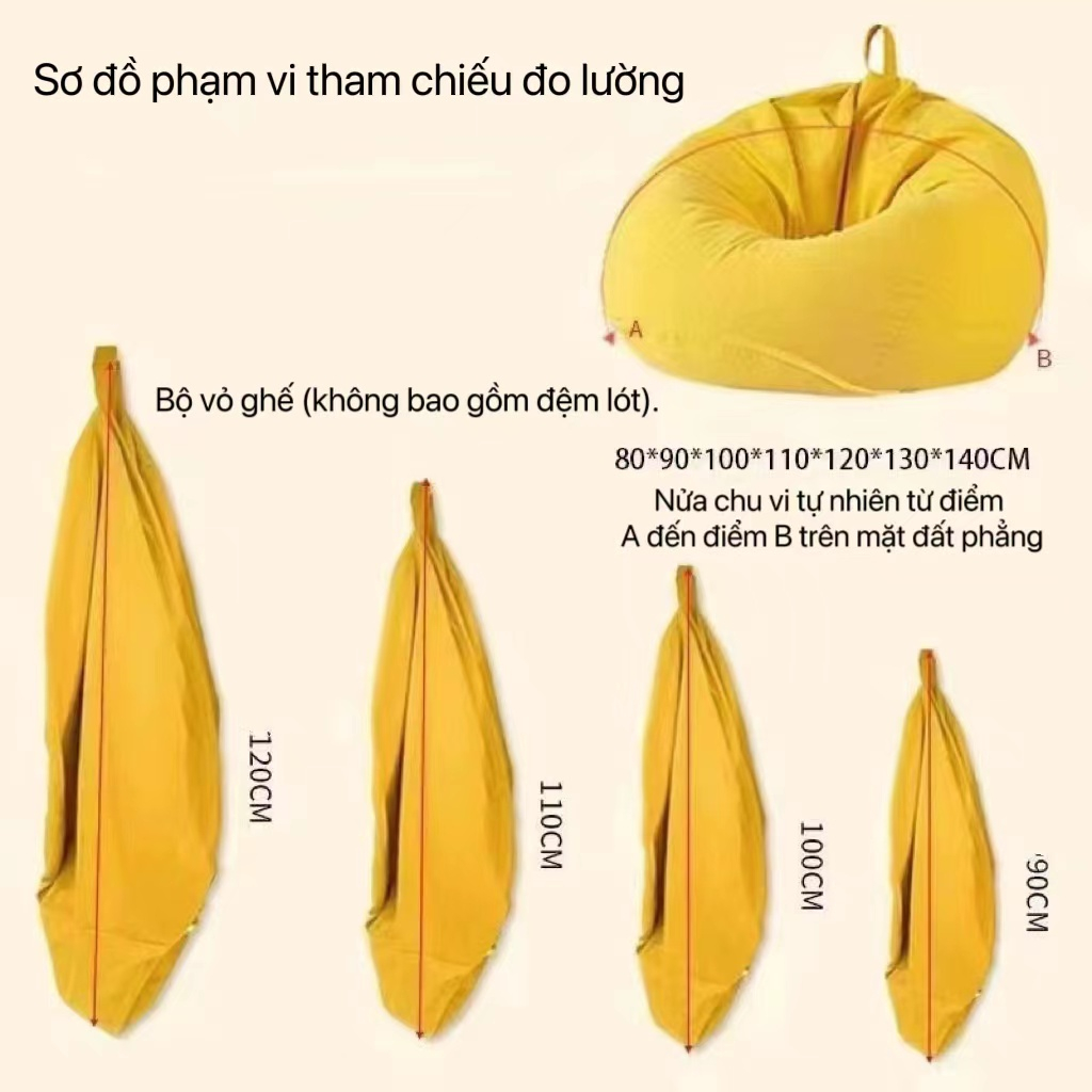 ♚■Sofa Tatami Bean Bag Lounge Chair Cô gái Nghỉ ngơi Thảm Ngủ Lazy Chair Ôm Chân Đạp