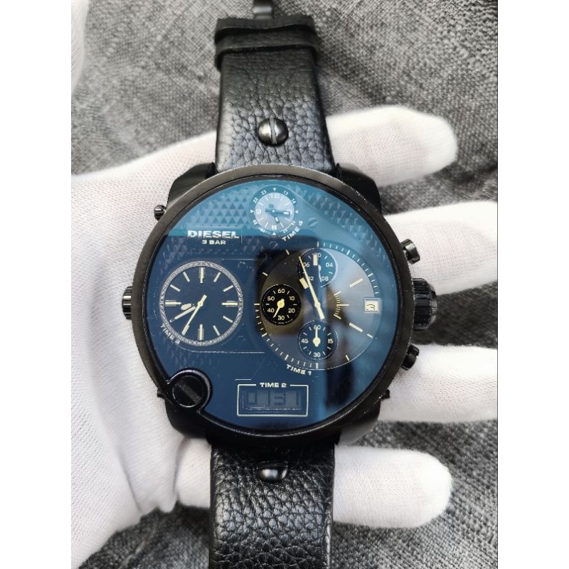 Đồng hồ Nam Disel 4 múi giờ độc đẹp