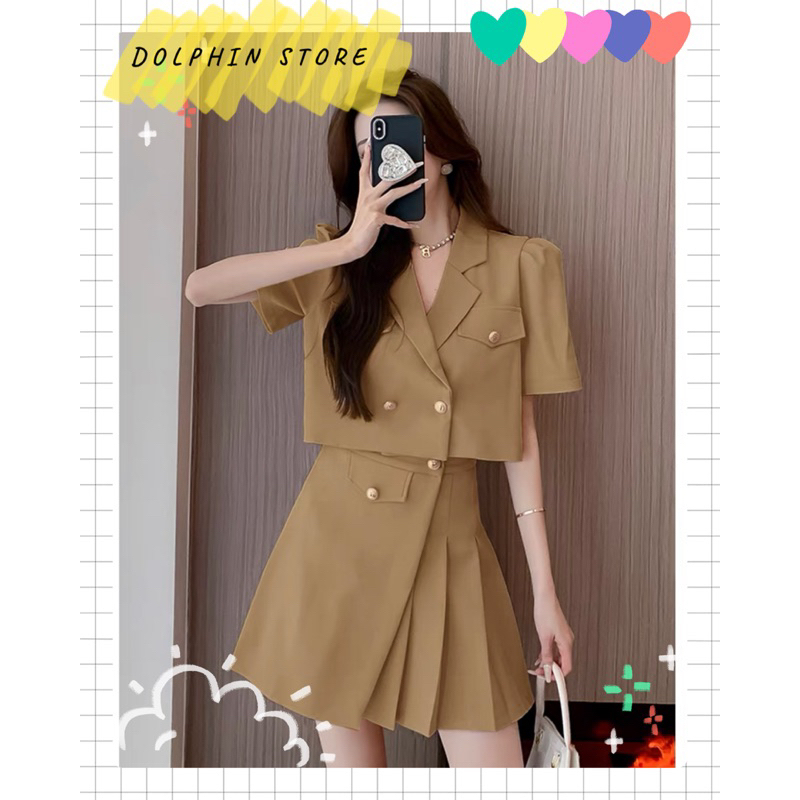 BIGSIZE Set vest bigsize - set áo vest kèm chân váy bigsize - set đồ công sở bigsize