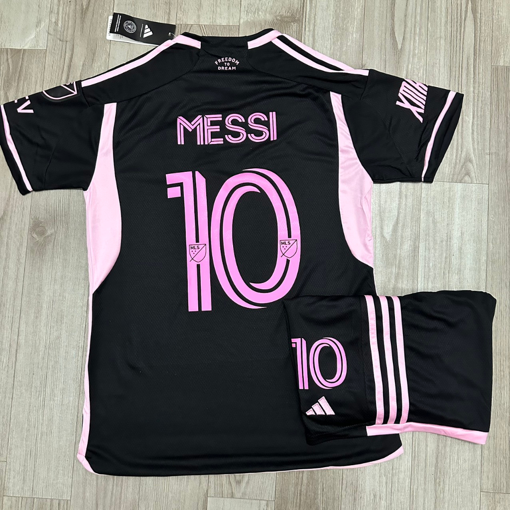 Áo Bóng Đá Câu Lạc Bộ Inter Miami Đen 2023 - Vải Gai Thái