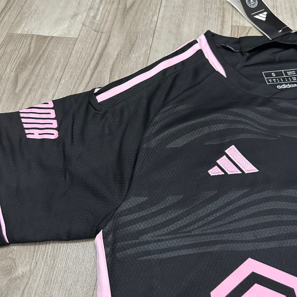 Áo Bóng Đá Câu Lạc Bộ Inter Miami Đen 2023 - Vải Gai Thái