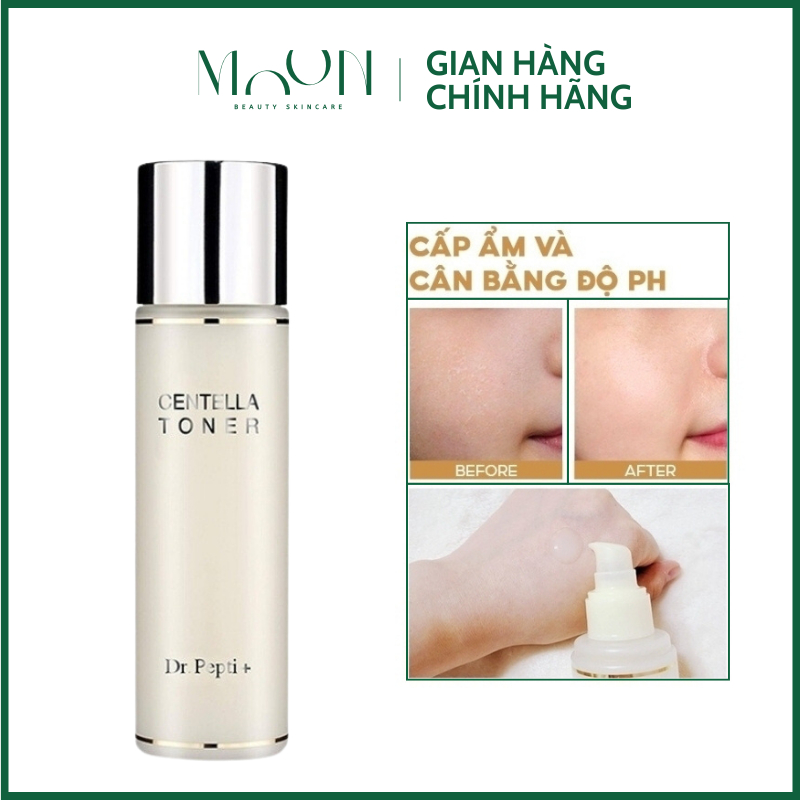 Nước Hoa Hồng Dưỡng Da Căng Bóng Dr.Pepti Centella Toner 180ml