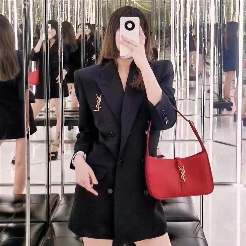 Áo Vest nữ dài tay YSL Saint Laurent