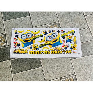 Combo logo sticker minions dán trang trí xe máy