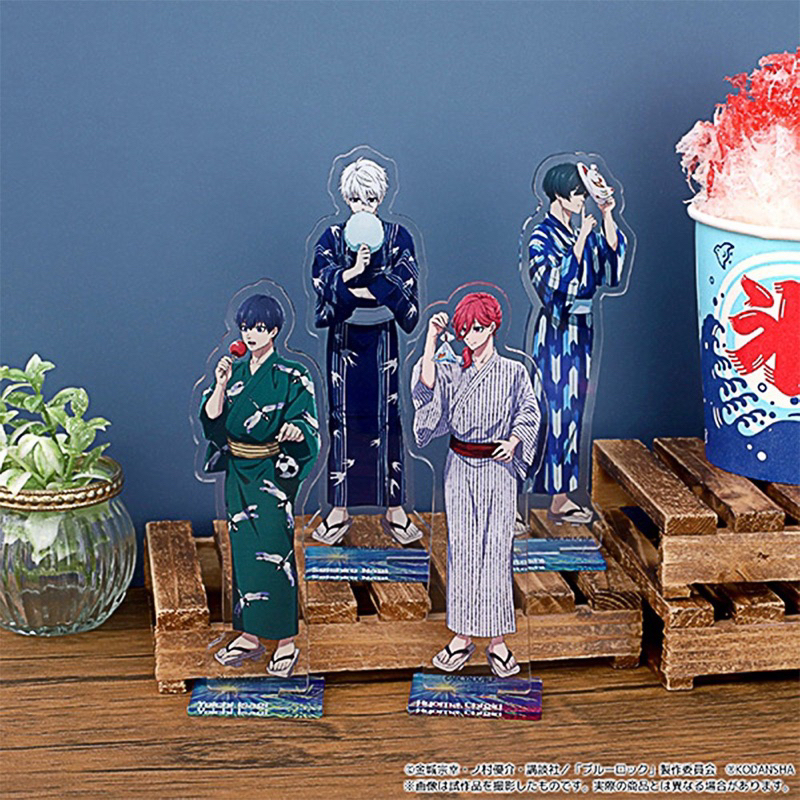 Standee Blue Lock hội chợ mùa hè