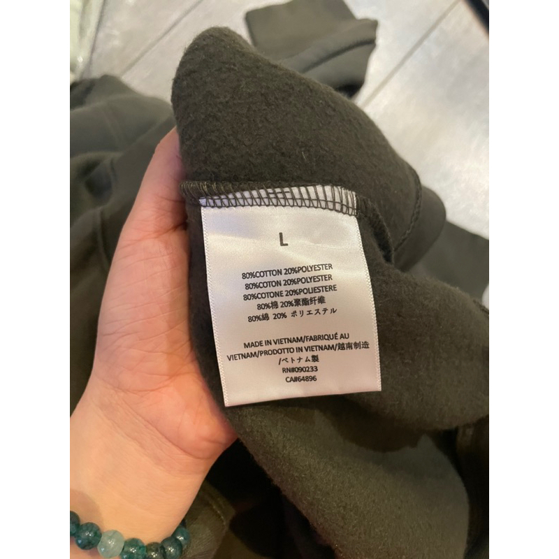 SWEATER NỈ ESSENTIALS OFFBLACK