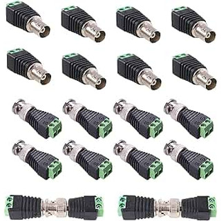 Đầu jack balun bnc camera vặn ốc dạng domino đực cái