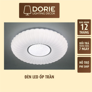 Đèn ốp trần 79 Lighting đèn led gắn trần trang trí decor nội thất C974 ánh sáng 3 màu