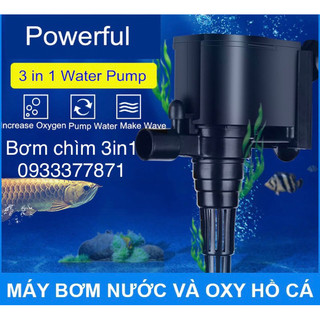 Máy bơm chìm tích hợp oxy hồ cá 3in1 | sobo wp-1200 / wp-1680 / wp-2680