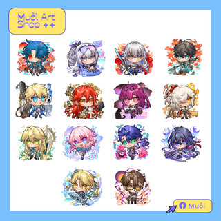 Standee mini Honkai Star Rail 5cm 14 mẫu nhân vật