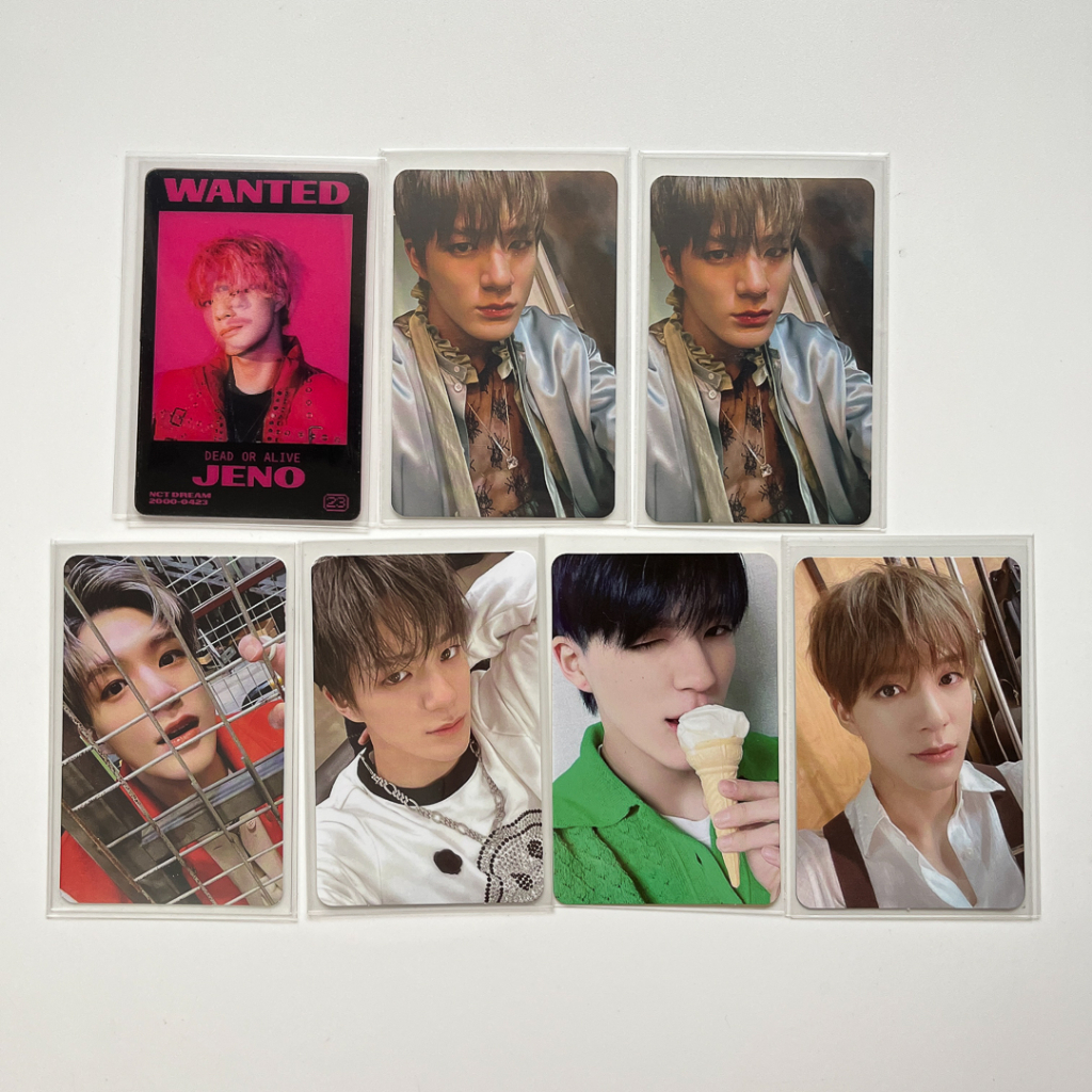 Ảnh thẻ photocard NCT Dream Jisung, Jaemin, Jeno, Chenle, Haechan, Renjun