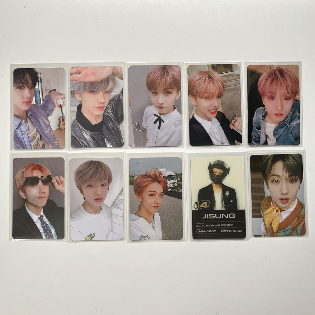 Ảnh thẻ photocard NCT Dream Jisung, Jaemin, Jeno, Chenle, Haechan, Renjun