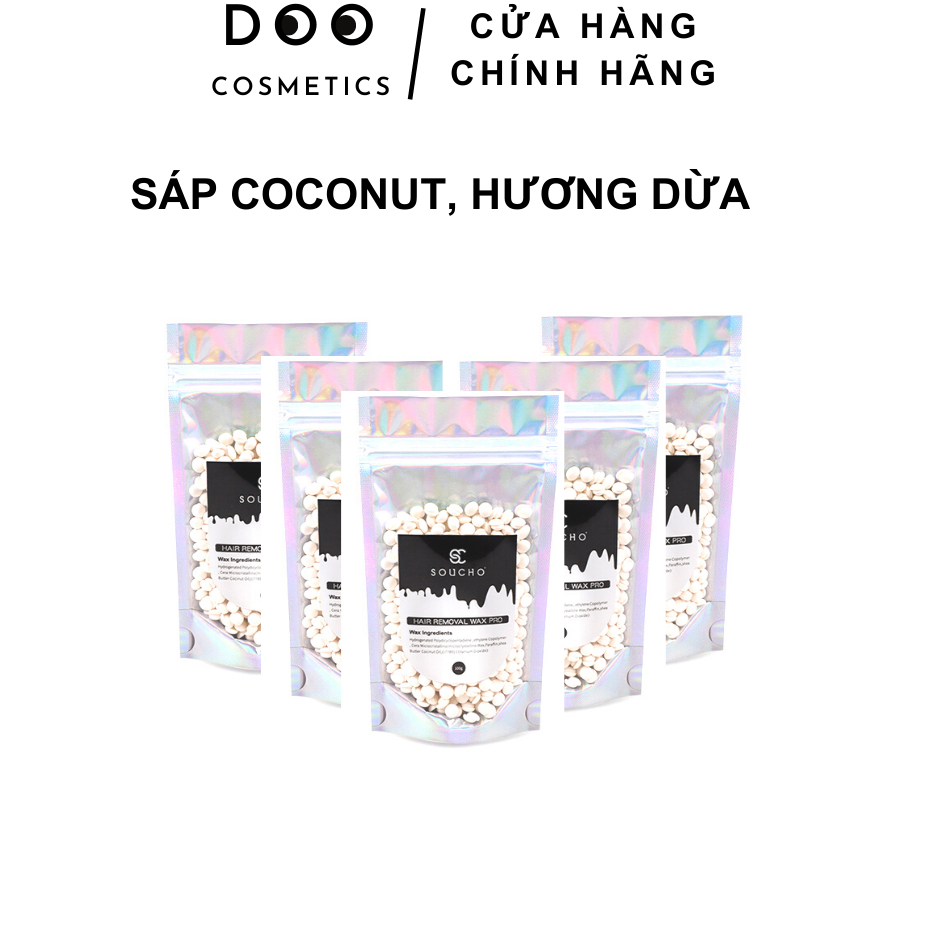 100g Sáp wax lông nách, wax râu nam cứng sạch, wax ria mép bikini, loại siêu bám lông, wax dẻo, thơm, tặng kèm que gỗ to