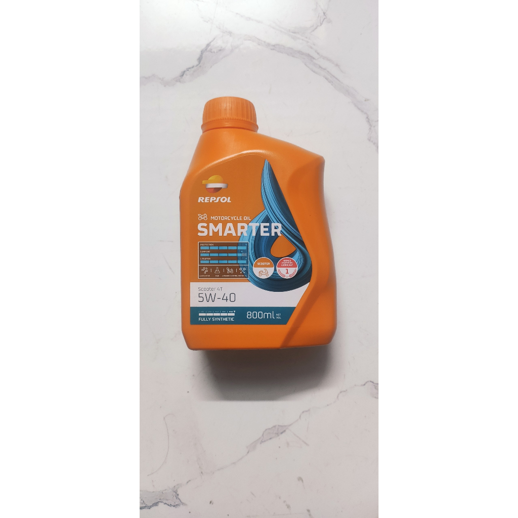 Dầu Nhớt Repsol Scooter Fully Synthetic 5W40 Repsol smarter 5W40, nhớt cao cấp dành cho xe tay ga