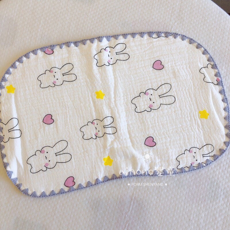 Gối Xô Sơ Sinh,Gối Xô Sợi Tre Mềm Mịn 10 Lớp Cao Cấp Thấm Hút Mồ Hôi Cho Bé Sơ Sinh