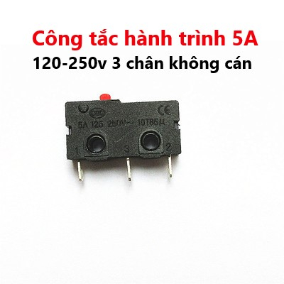 Công Tắc hành Trình Có Bánh Xe KW11 5A-250V - Kích Thước 6.4*20mm, KW12-A không cán, KW11-3Z-2 cán dài 16mm, 25mm