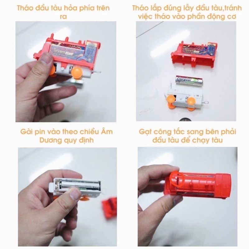 Đồ chơi đường ray bằng pin/Đồ chơi xe lửa/Đồ chơi tàu hỏa/Đồ chơi cho bé