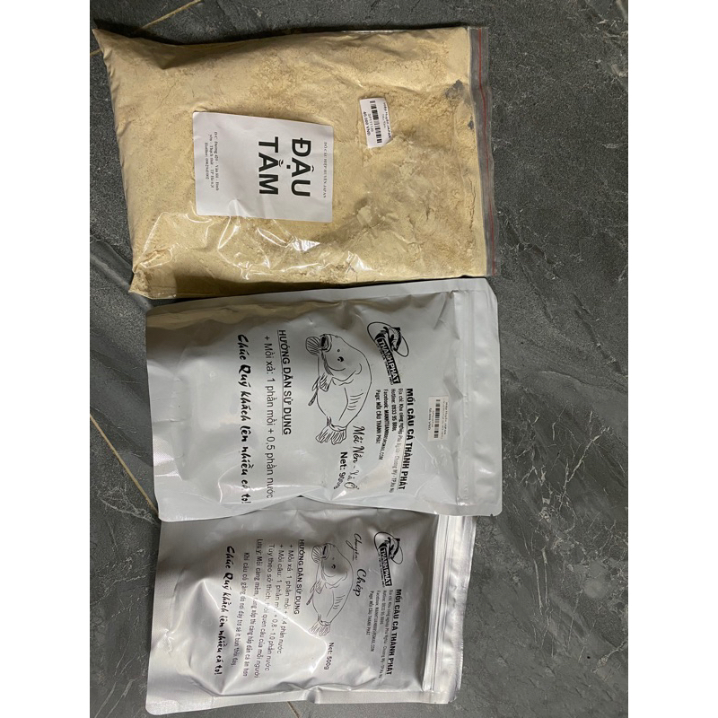 Bột đầu tằm câu cá trắm, chép giòn