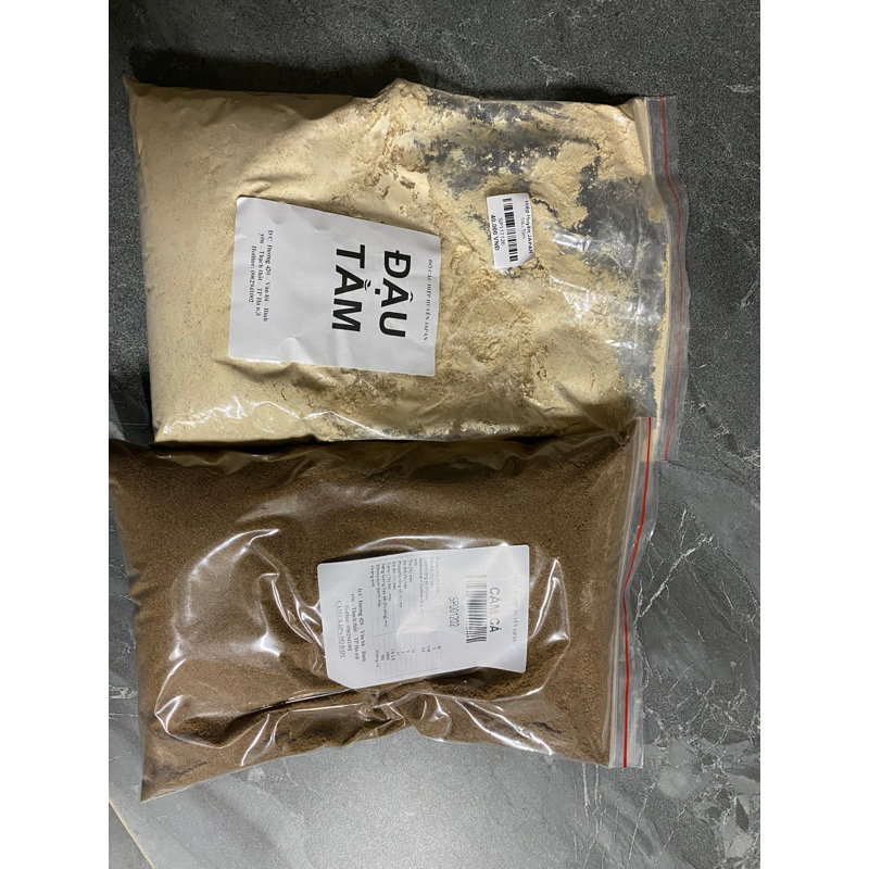 Bột đầu tằm câu cá trắm, chép giòn