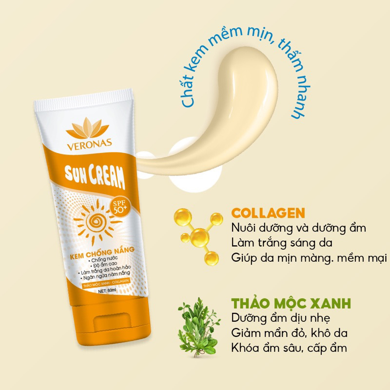 Kem chống nắng Veronas