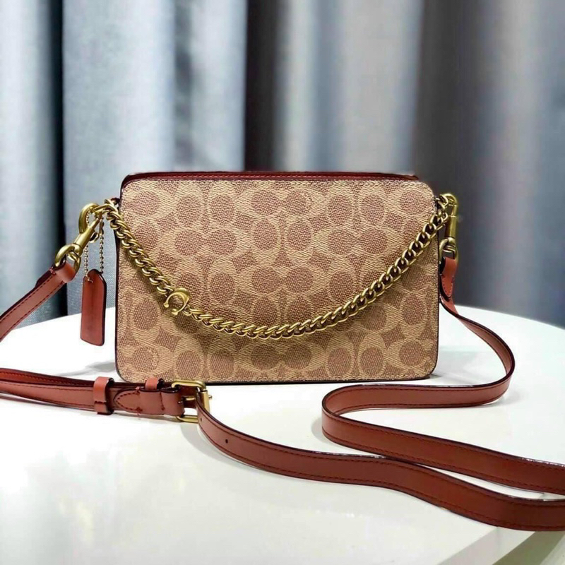 Túi coach chain crossbody