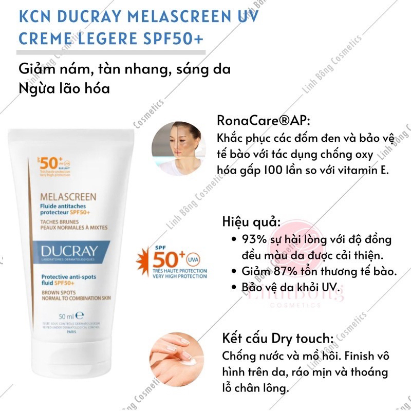 KEM CHỐNG NẮNG DUCRAY CHO DA THÂM NÁM TÀN NHANG
